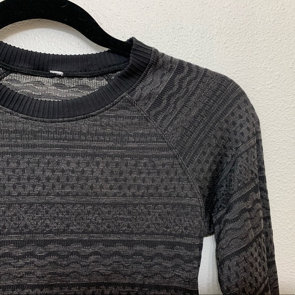 SOLD Lululemon Rest less Pullover Heathered Black - Picture 7 of 8
